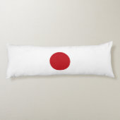 Japanse vlag lichaamskussen (Achterkant)