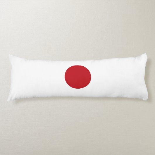 Japanse vlag lichaamskussen (Voorkant)