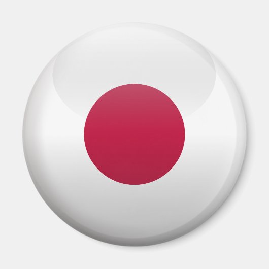 Japanse vlag magneet (Voorkant)