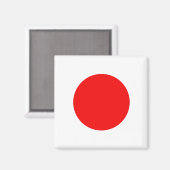 Japanse vlag magneet (Voorkant / Achterkant)