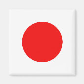 Japanse vlag magneet (Voorkant)