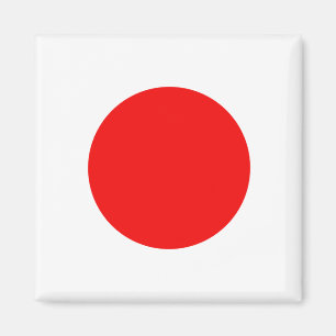 Japanse vlag magneet