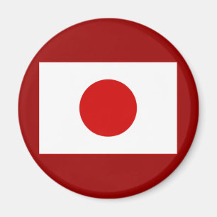 Japanse vlag magneet