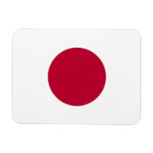 Japanse vlag magneet (Horizontaal)