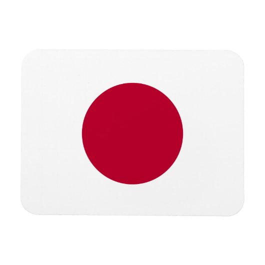 Japanse vlag magneet (Horizontaal)