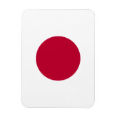Japanse vlag magneet (Verticaal)
