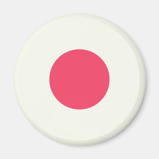 Japanse vlag magneet (Voorkant)