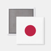 Japanse vlag magneet (Voorkant / Achterkant)