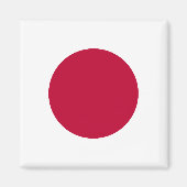 Japanse vlag magneet (Voorkant)