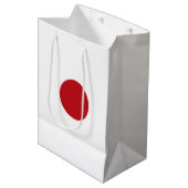Japanse vlag medium cadeauzakje (Voorkant Gekanteld)