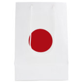 Japanse vlag medium cadeauzakje (Achterkant)