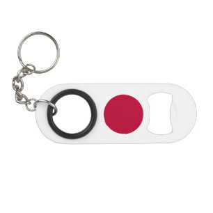 Japanse vlag mini flessenopener