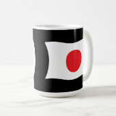 Japanse vlag-Mok Koffiemok (Voorkant rechts)