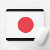 Japanse vlag muismat (Met muis)