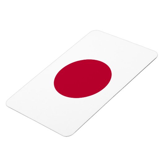 Japanse vlag Nisshoki Magneet (Linkerzijde)