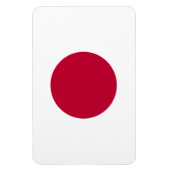 Japanse vlag Nisshoki Magneet (Verticaal)