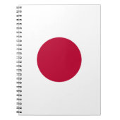 Japanse vlag Nisshoki Notitieboek (Voorkant)