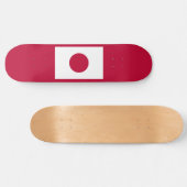 Japanse vlag Nisshoki Persoonlijk Skateboard (Horizontaal)