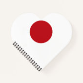 Japanse vlag notitieboek (Voorkant)