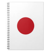 Japanse vlag notitieboek (Voorkant)
