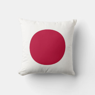 Japanse vlag op Amerikaanse MoJo Pillow Kussen