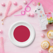 Japanse vlag papieren bordje (Feest)