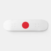 Japanse vlag persoonlijk skateboard (Horizontaal)