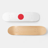 Japanse vlag persoonlijk skateboard (Horizontaal)