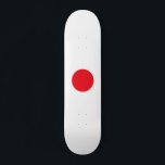 Japanse vlag persoonlijk skateboard<br><div class="desc">Japanse vlag</div>