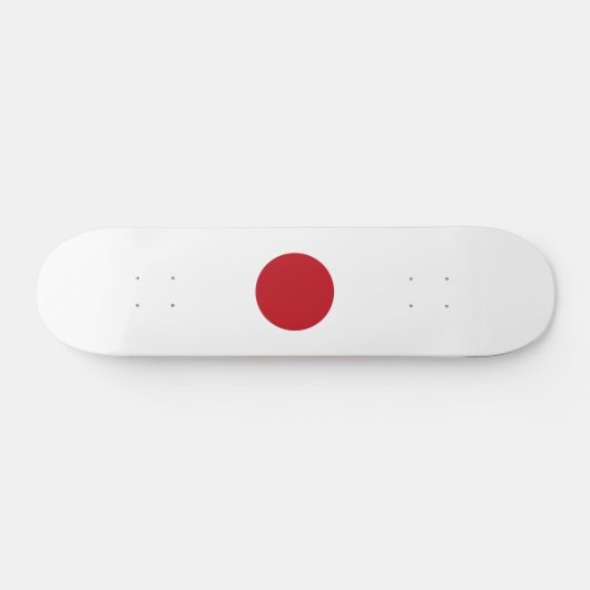 Japanse vlag persoonlijk skateboard (Horizontaal)