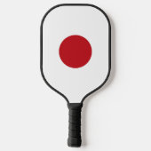 Japanse vlag pickleball paddle (Achterkant)