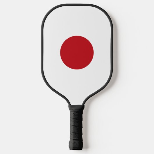 Japanse vlag pickleball paddle (Achterkant)