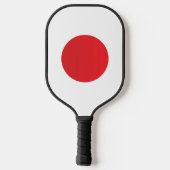 Japanse vlag pickleball paddle (Achterkant)