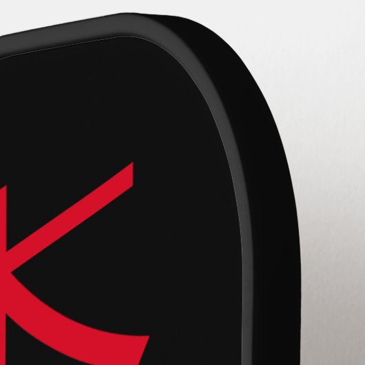 Japanse vlag pickleball paddle (Links Detail)