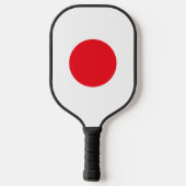 Japanse vlag pickleball paddle (Achterkant)