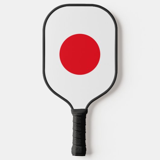 Japanse vlag pickleball paddle (Achterkant)