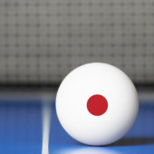 Japanse vlag pingpongbal (Net)