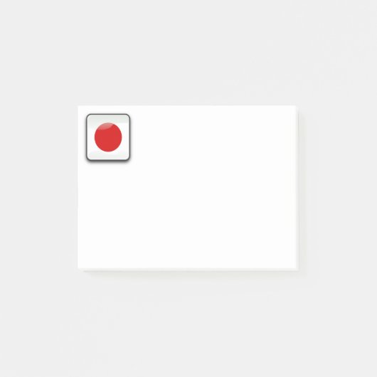 Japanse vlag post-it® notes (Voorkant)