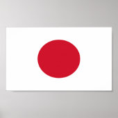 Japanse vlag poster (Voorkant)