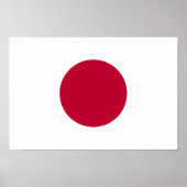 Japanse vlag poster (Voorkant)