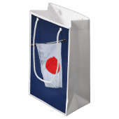 Japanse vlag Pride Gift Bag Klein Cadeauzakje (Voorkant Gekanteld)