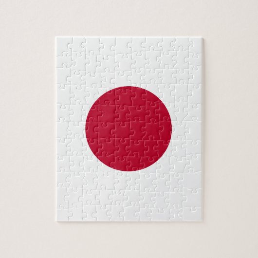 Japanse vlag Puzzle Legpuzzel (Verticaal)