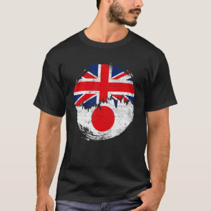 Japanse vlag rekt Japan Distress T-shirt