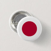 Japanse vlag ronde button 3,2 cm (Voorkant /achterkant)
