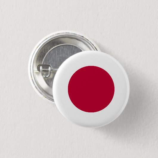 Japanse vlag ronde button 3,2 cm (Voorkant /achterkant)