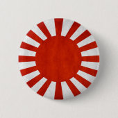 Japanse vlag ronde button 5,7 cm (Voorkant)