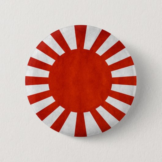 Japanse vlag ronde button 5,7 cm (Voorkant)