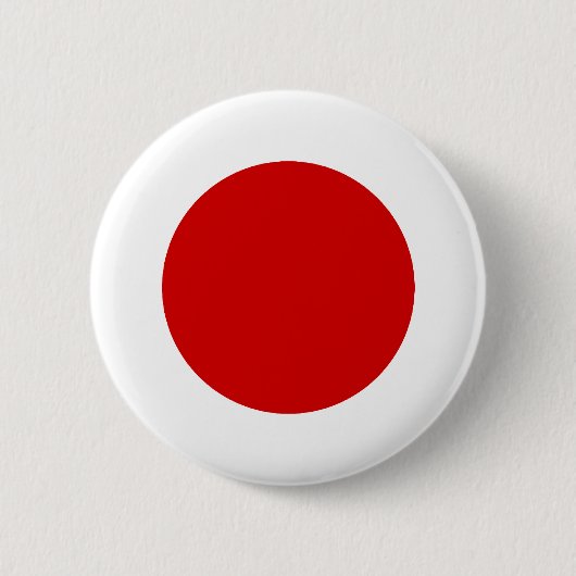 Japanse vlag ronde button 5,7 cm (Voorkant)