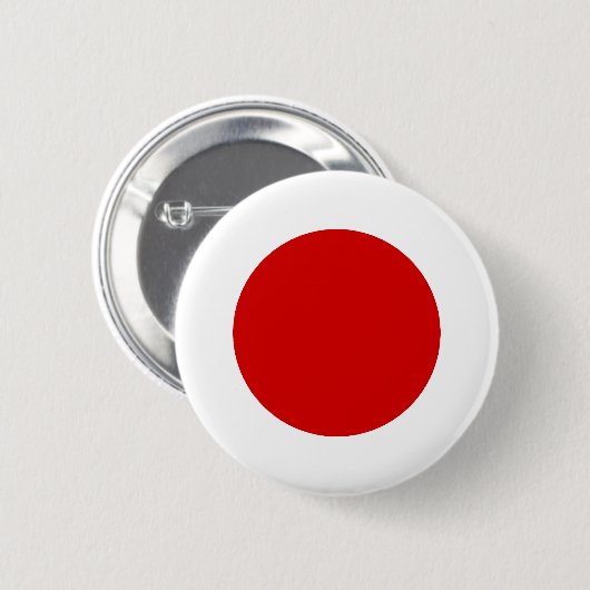Japanse vlag ronde button 5,7 cm (Voorkant /achterkant)