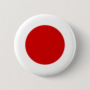 Japanse vlag ronde button 5,7 cm
